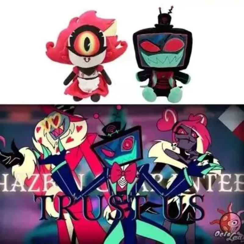 Anime Related Merchandise - NEUE Hazbin Hotel Plüschtiere Lustige Anime-Produkte