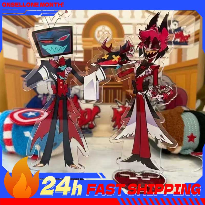 Anime Game Merchandise - 2 Stück Hazbin Anime Peripheriegeräte Alastor