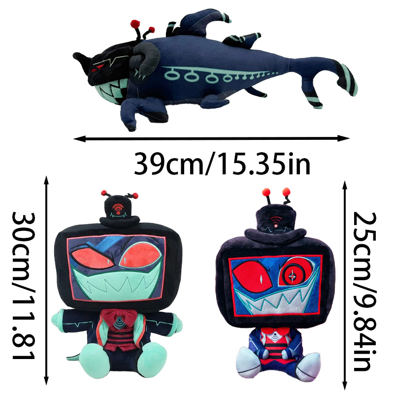 Anime Related Merchandise - Hazbin Hotel Plüschtiere, lustige, anime-zuverwandte Merchandise-Artikel,