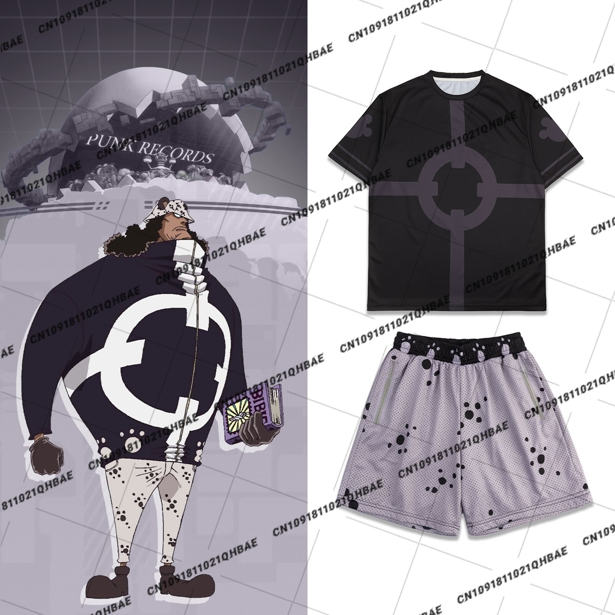 Anime Game Merchandise - Neues Egghead Island Bartholemew Kuma Anime-Enthusiasten