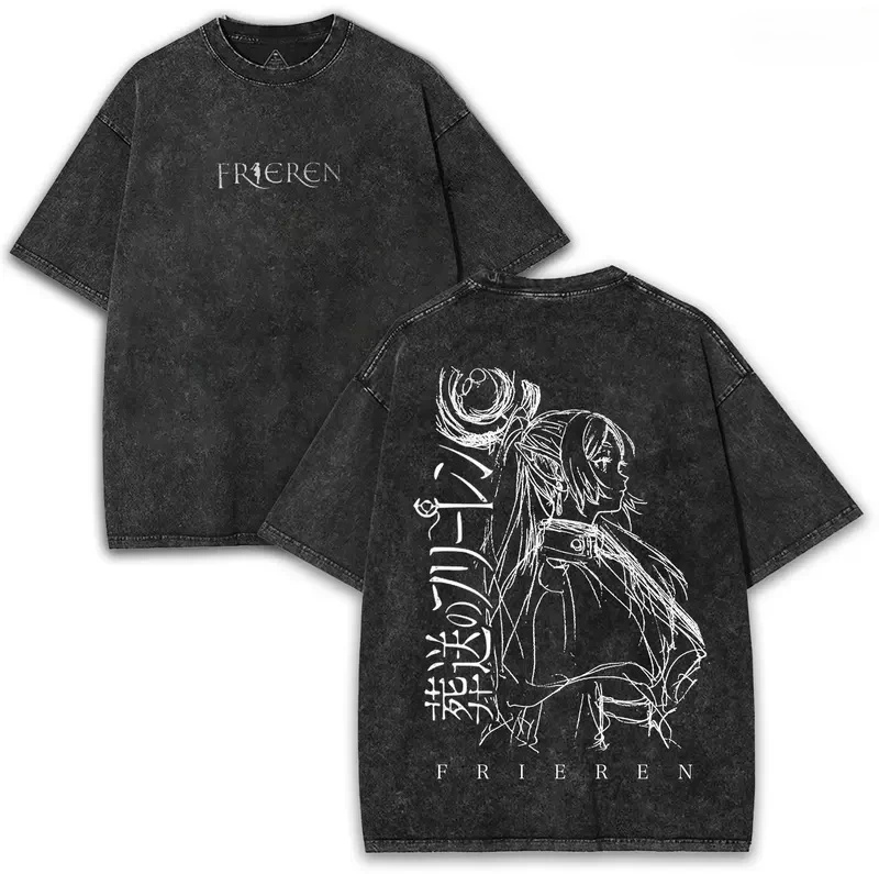 Frieren Anime Merchandise - Frieren T Shirt Beyond Journey's End