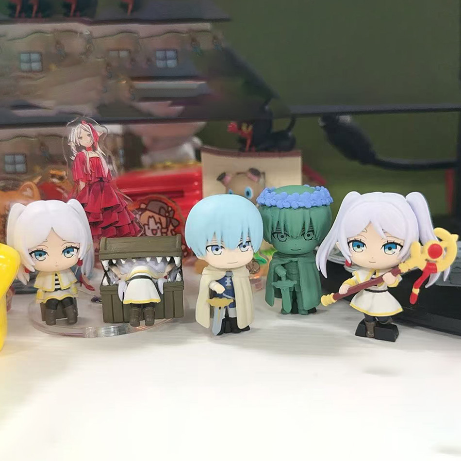 Frieren Anime Merchandise - 4 Stück Frieren: Beyond Journey's End