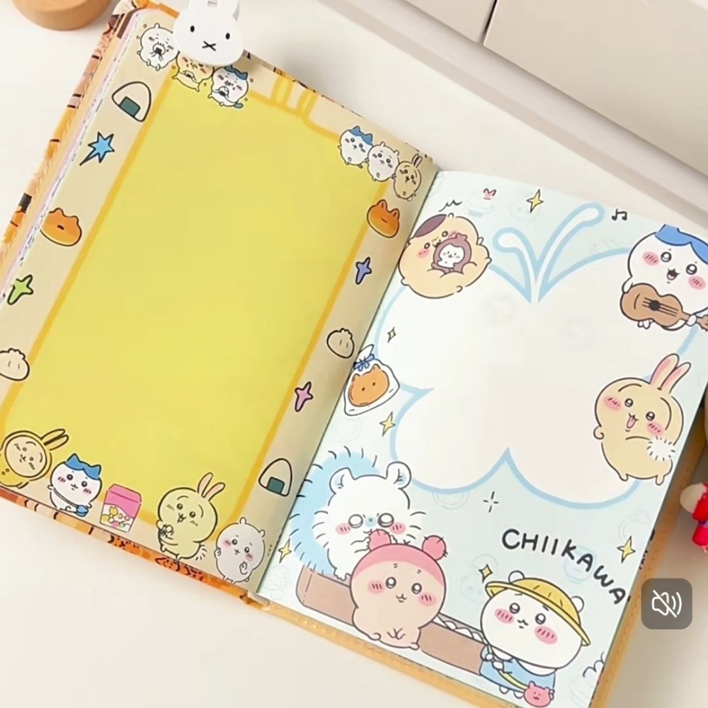 Neues Chiikawa Notizbuch mit V – Art Book Illustration Bewertung und Preis