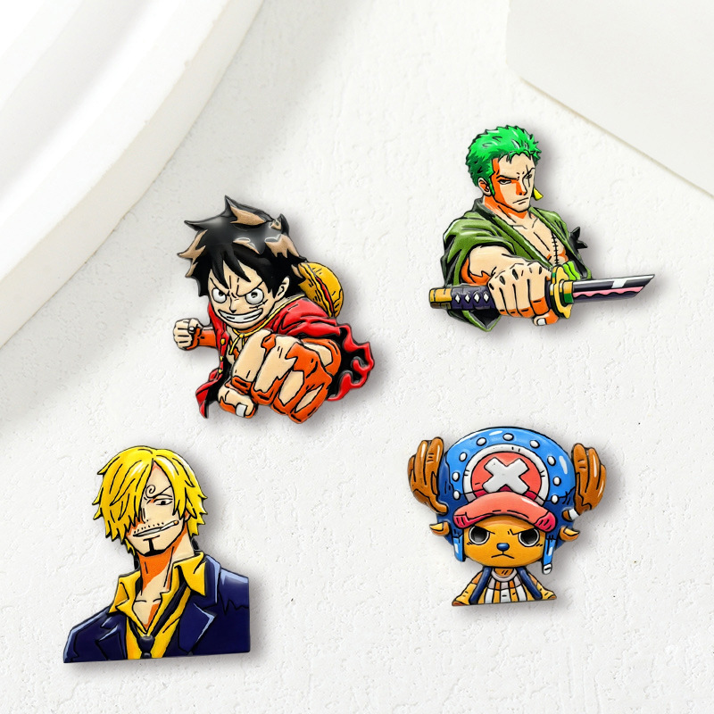 4-teiliges ONE PIECE Cartoon-C – Anime One Piece Merchandise Bewertung und Preis