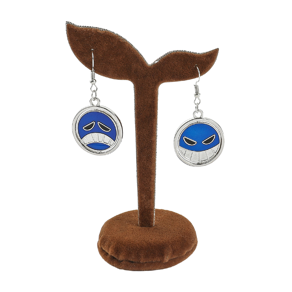 Kreative drehbare Ohrringe mit – Anime One Piece Merchandise Bewertung und Preis